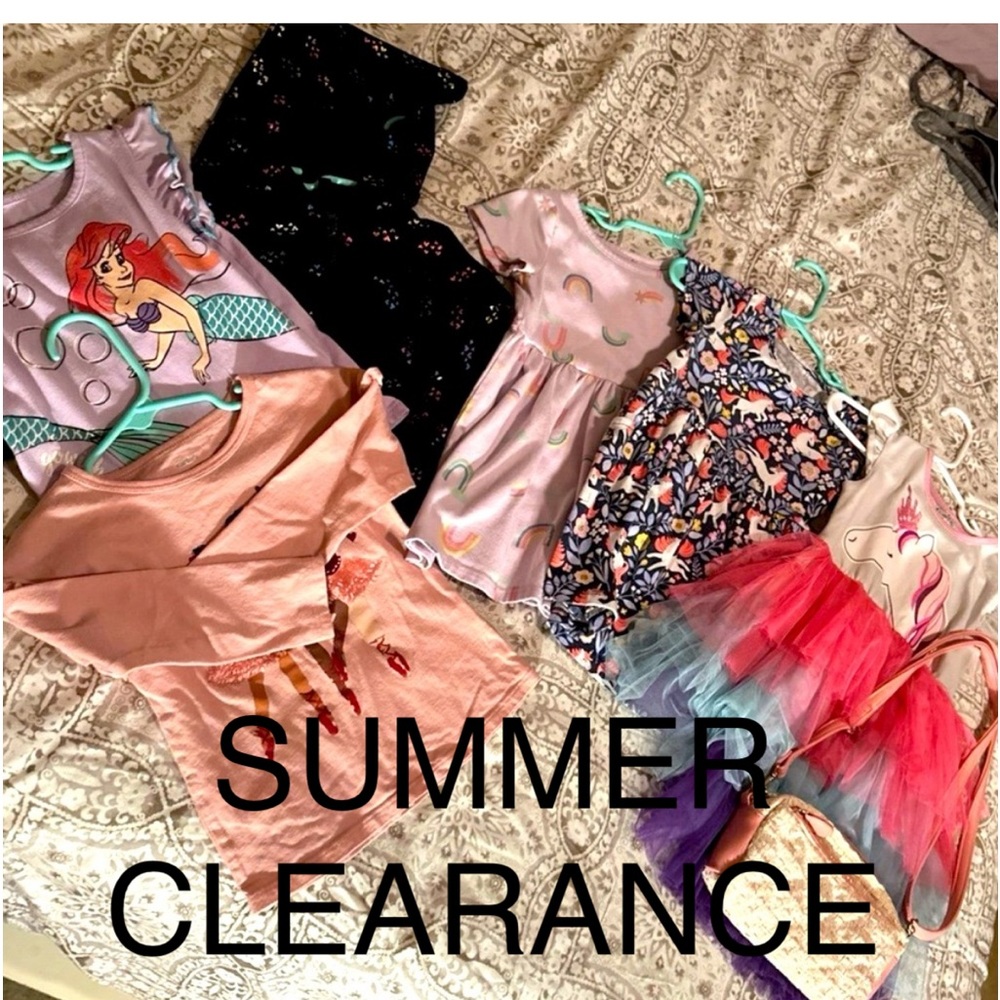 $5 Girls Size 2T 7 piece bundle, NWOT